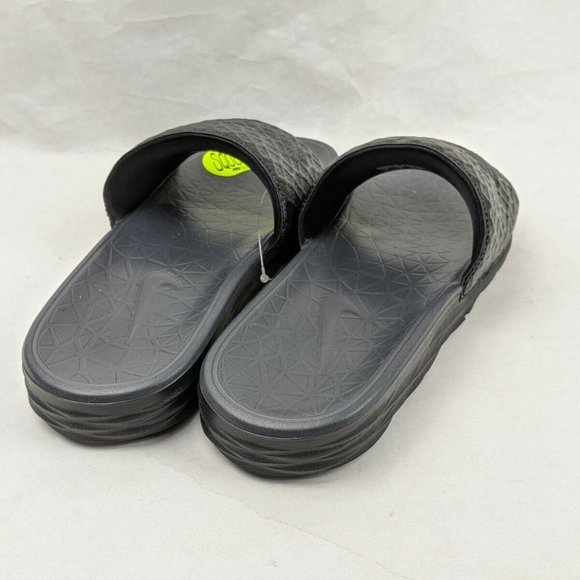 Nike Benassi Solarsoft Slide Sandals 705474-091 - Picture 5 of 6